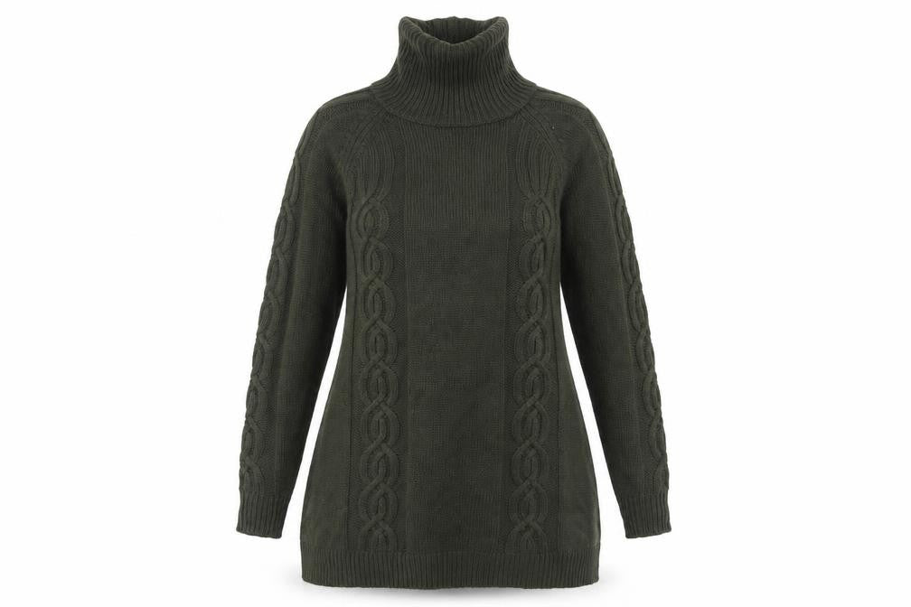 Select Womens Green  Knit Pullover Jumper Size 10