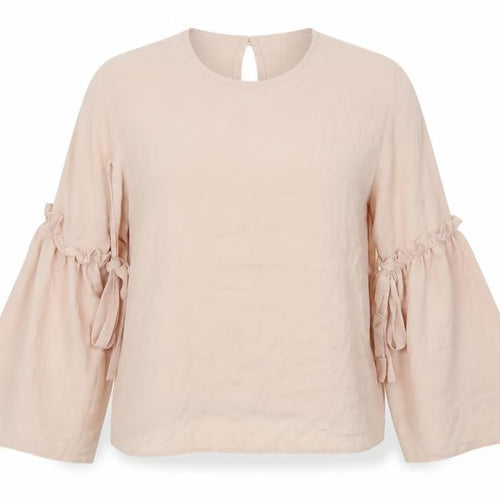 Preworn Womens Pink   Basic Blouse Size 12