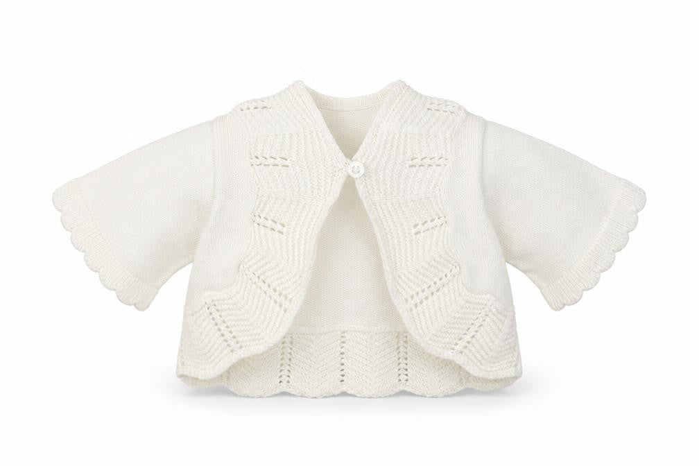 Gap Girls White   Cardigan Jumper Size 6-9 Months