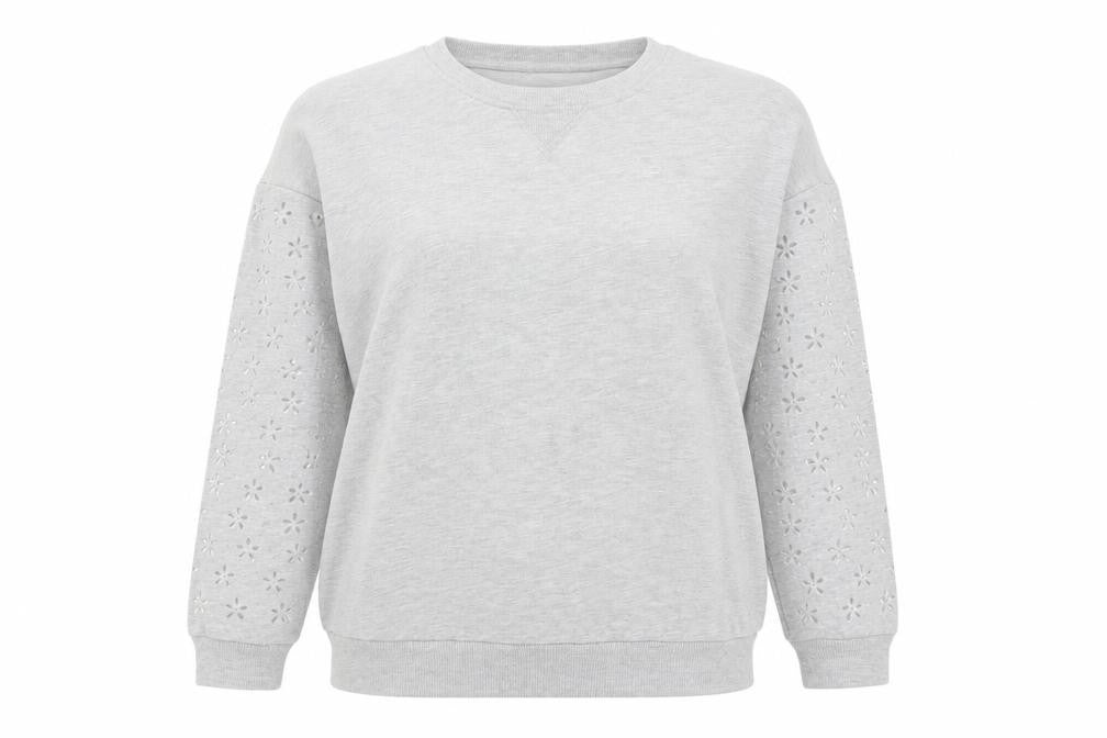 Simply Be Womens Grey   Pullover Sweatshirt Size 14