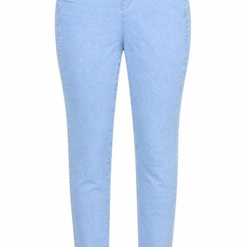 Denim & Co. Womens Blue  Denim Jegging Jeans Size 10 L30 in