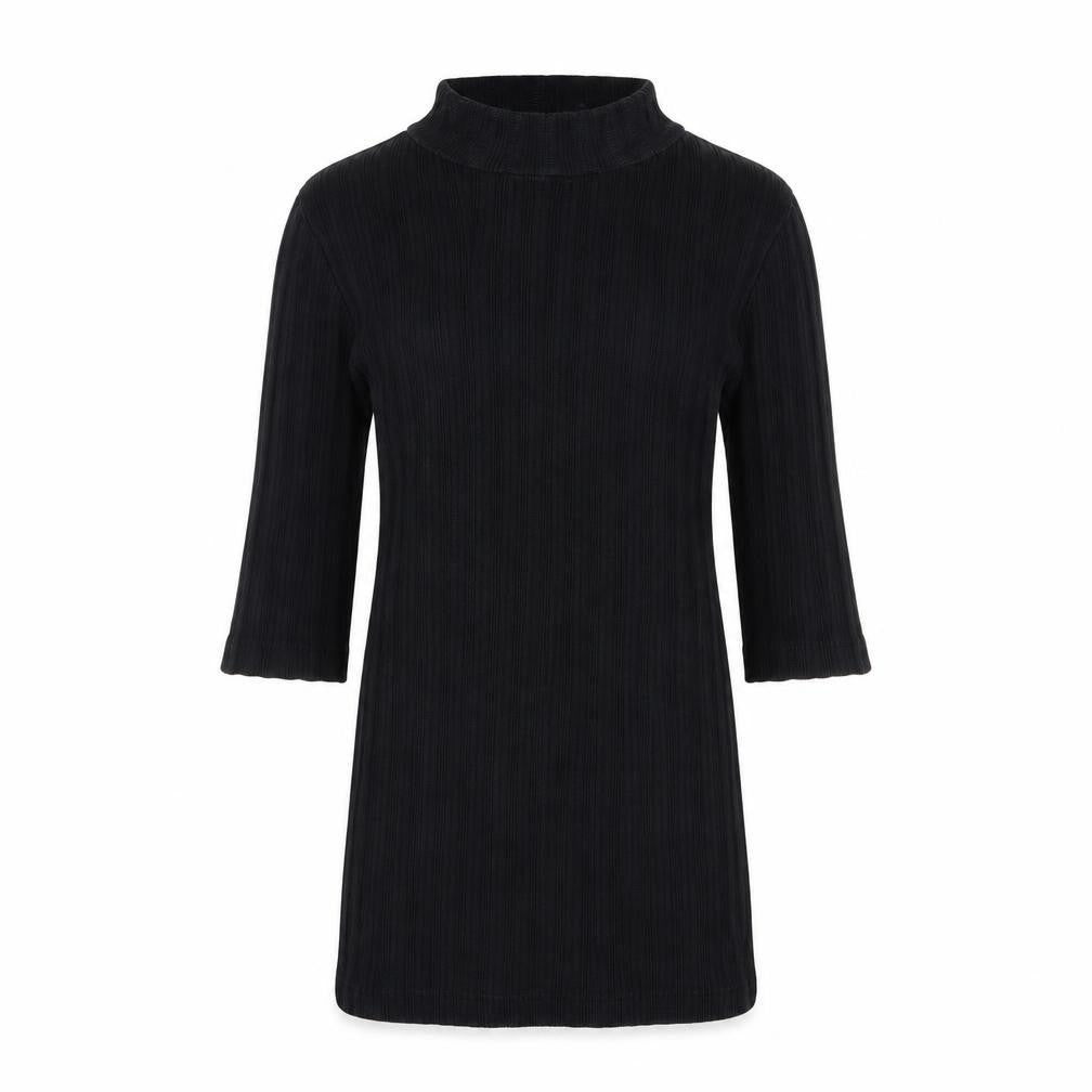 New Look Womens Black  Knit Pullover Jumper Size 10