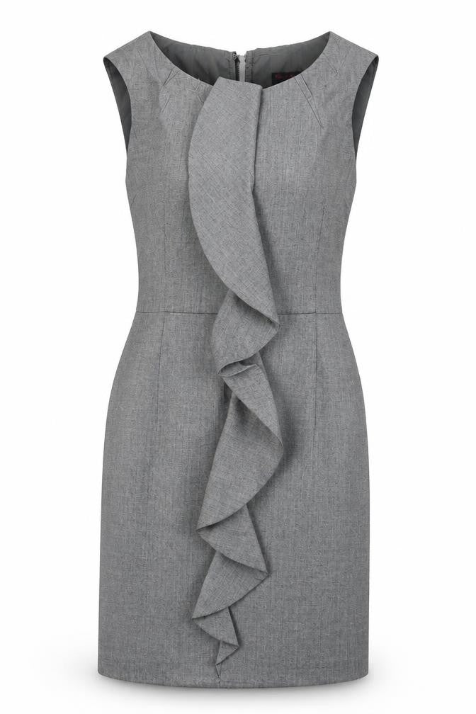 Miss Selfridge Womens Grey   Shift  Size 14
