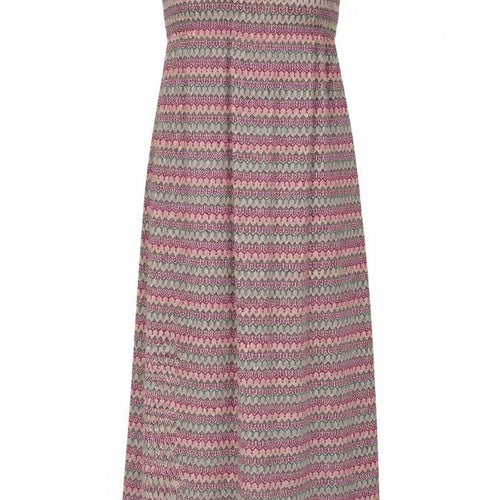 Preworn Womens Pink Geometric Jersey Maxi  Size M