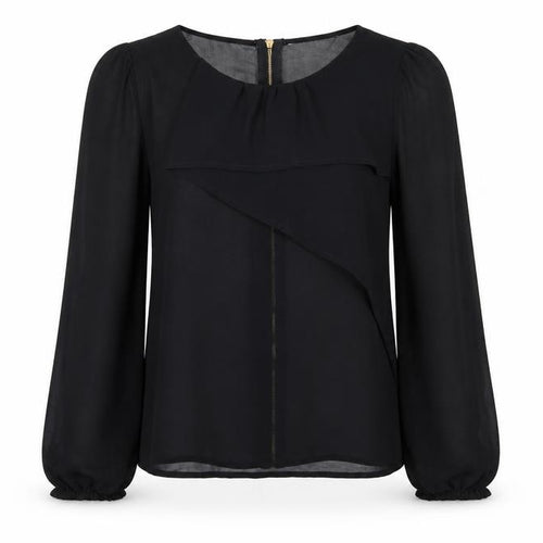 Miss Selfridge Womens Black   Tunic Blouse Size 10