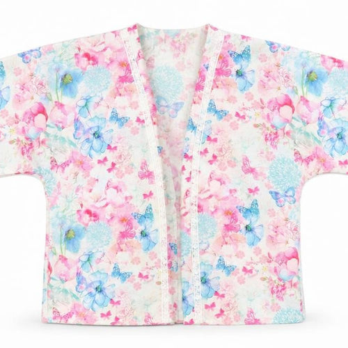 Matalan Girls Multicoloured Floral  Kimono Blouse Size 12 Years