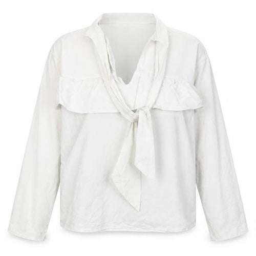 Boohoo Womens White   Basic Blouse Size XL