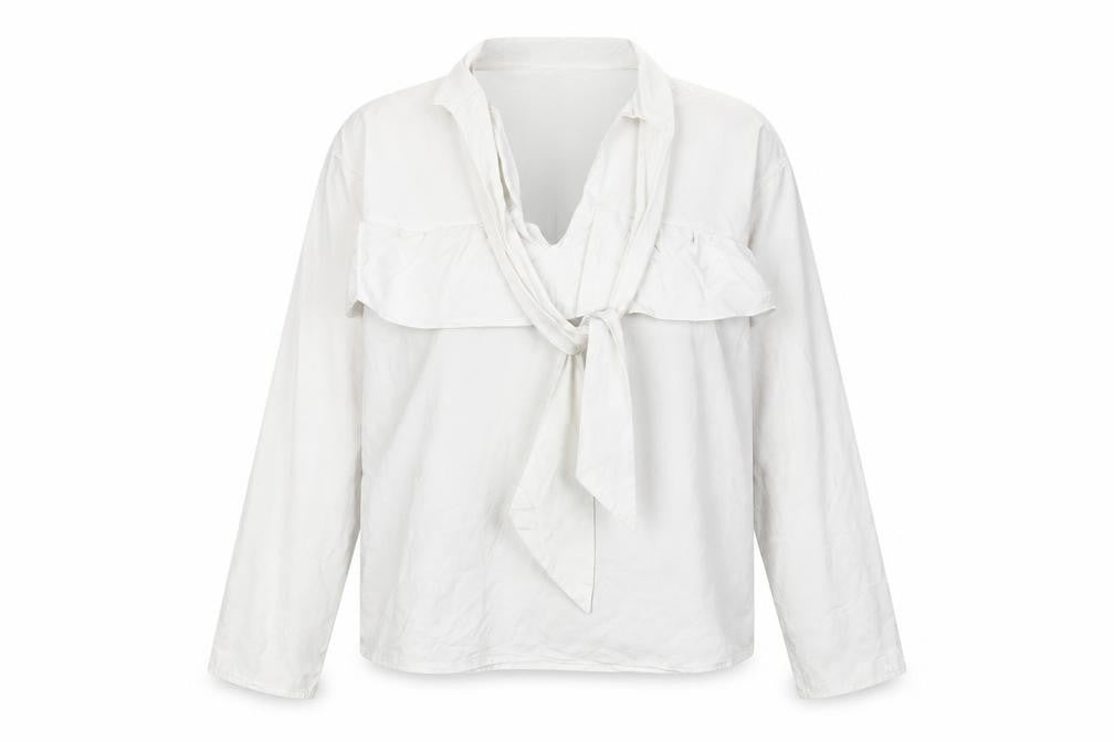 Boohoo Womens White   Basic Blouse Size XL