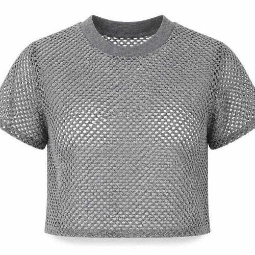Topshop Womens Grey   Basic T-Shirt Size 10
