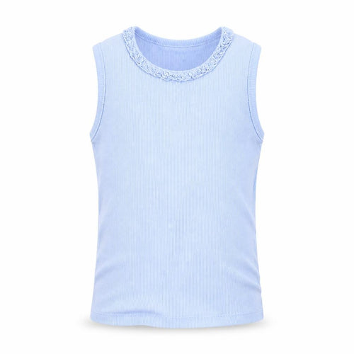 George Girls Blue   Basic T-Shirt Size 6 Years