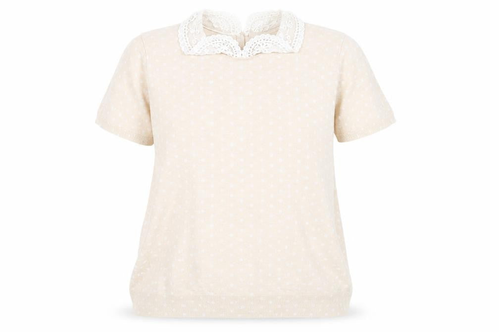 m&s Womens Beige   Pullover Jumper Size 16