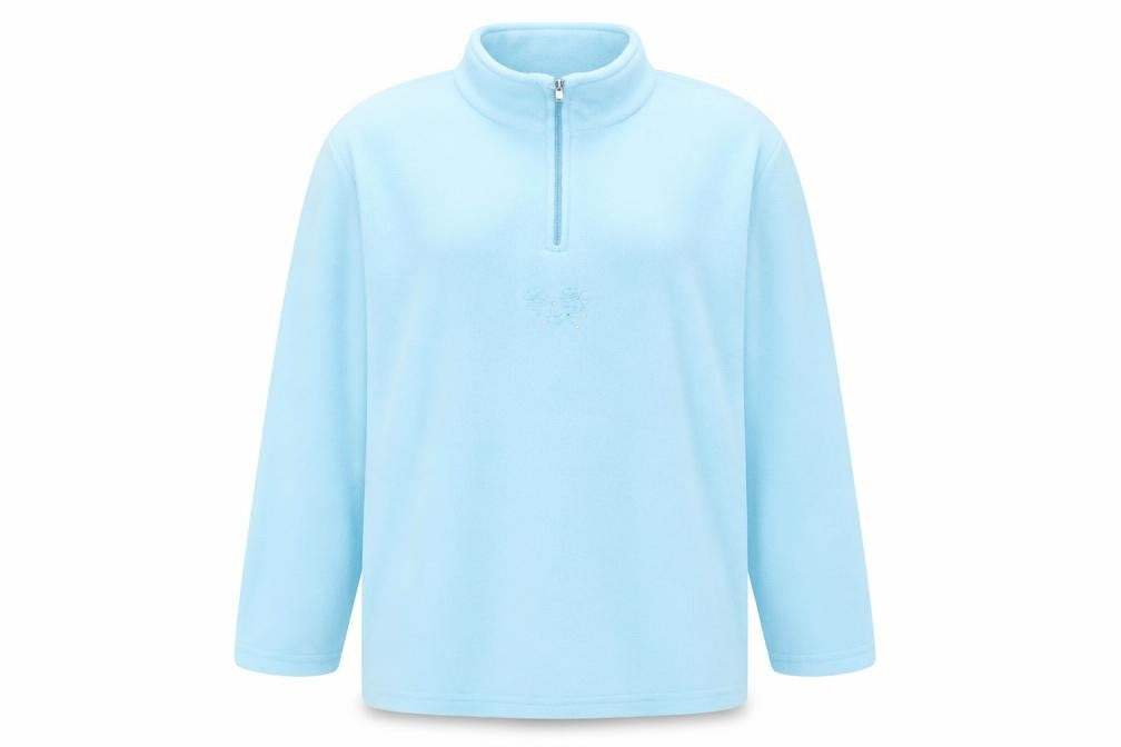 Wunder Colour Womens Blue  Fleece Jacket  Size L