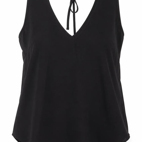 Preworn Womens Black   Basic Blouse Size 12