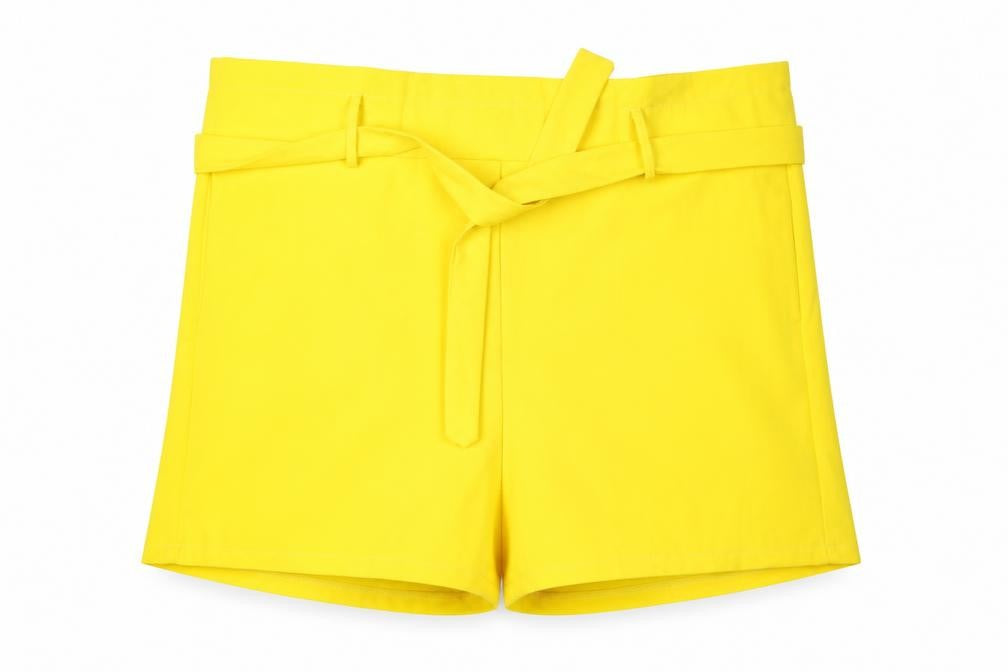 Preworn Womens Yellow   Mom Shorts Size XL