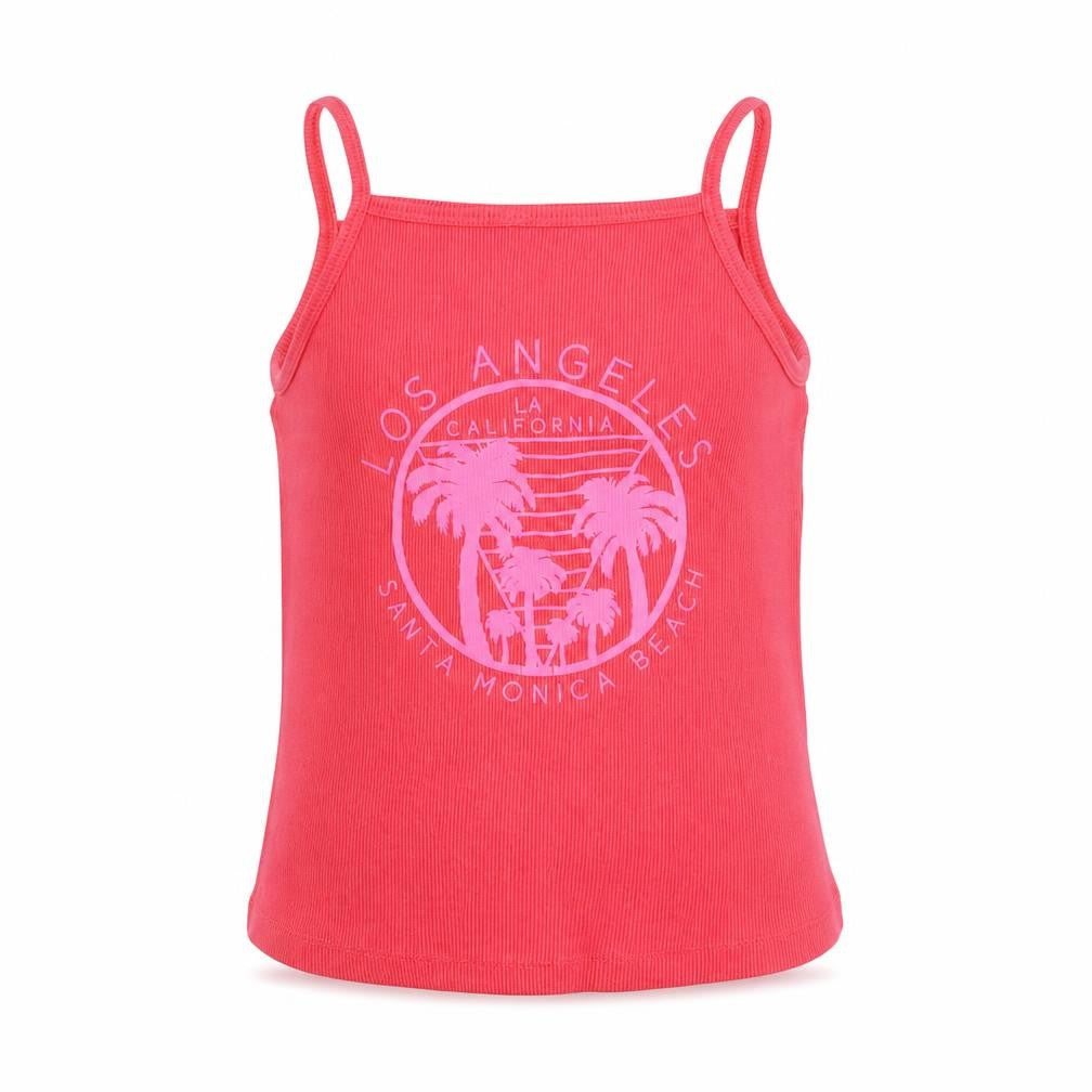 Candy Couture Girls Red   Basic T-Shirt Size 9 Years  - Los Angeles