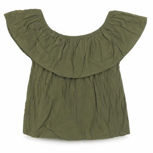 Miss Selfridge Womens Green   Basic Blouse Size 10