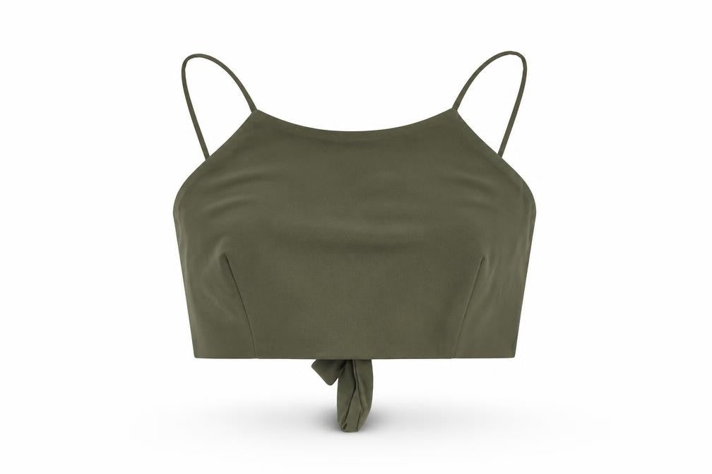 Missguided Womens Green   Basic Blouse Size 8