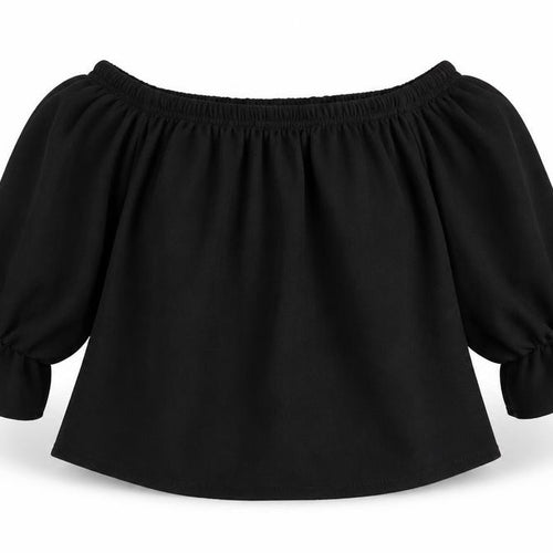 Preworn Womens Black   Basic Blouse Size S
