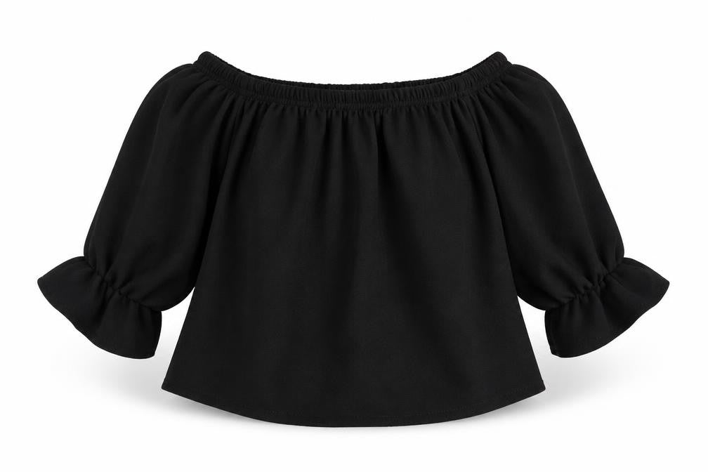 Preworn Womens Black   Basic Blouse Size S