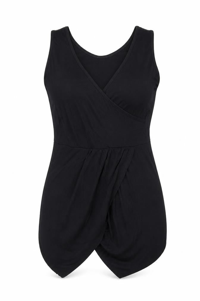 Preworn Womens Black   Basic Blouse Size XL