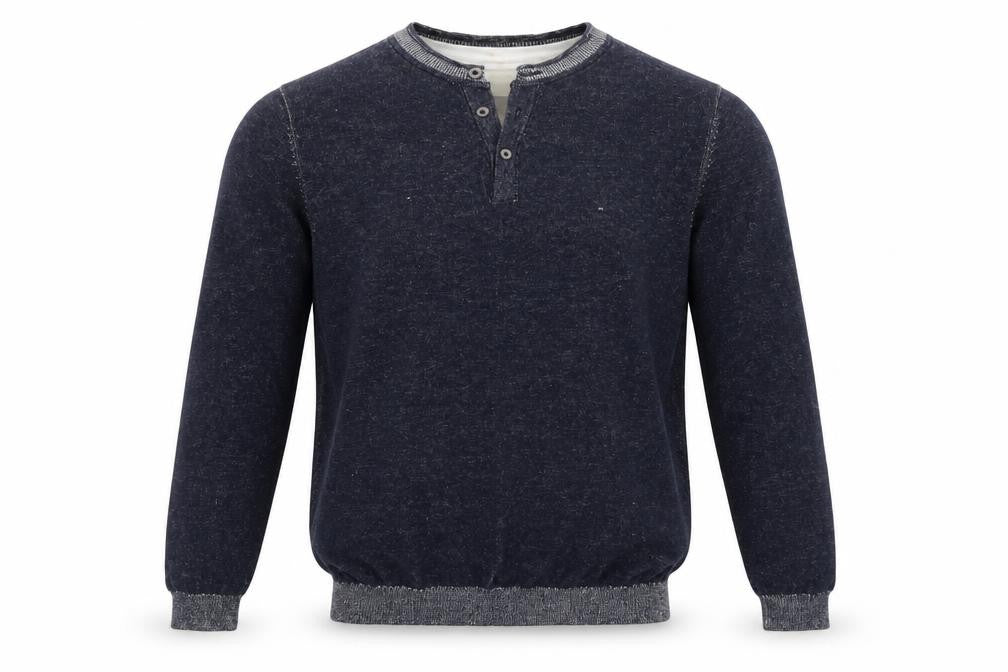 George Mens Blue  Knit Pullover Jumper Size S