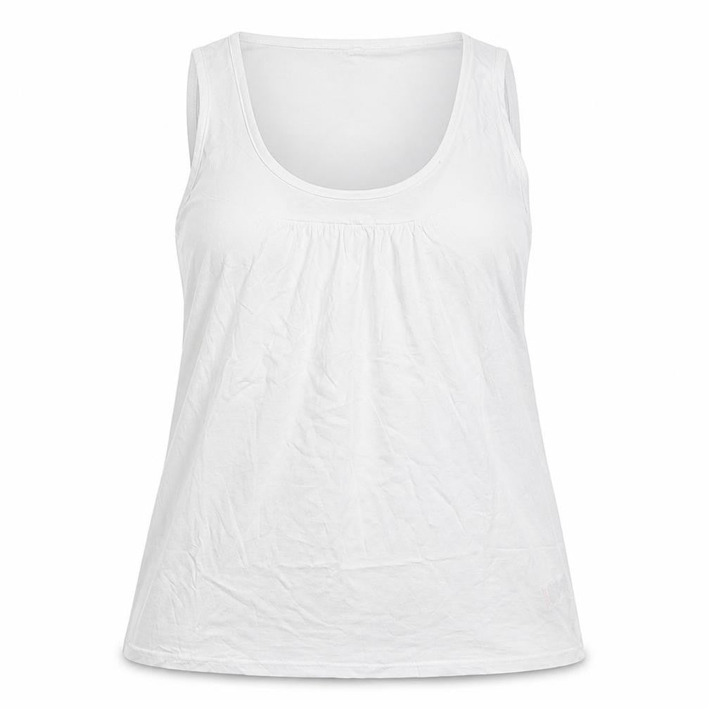 Urban Boutique Womens White   Basic Tank Size 16