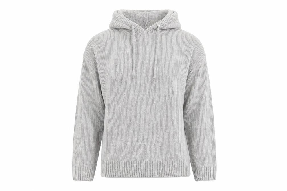 Primark Womens Grey   Pullover Hoodie Size 10