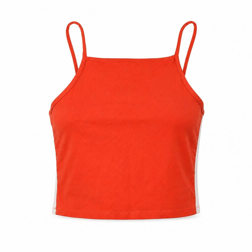 NewLook Womens Orange   Cropped Tank Size 6