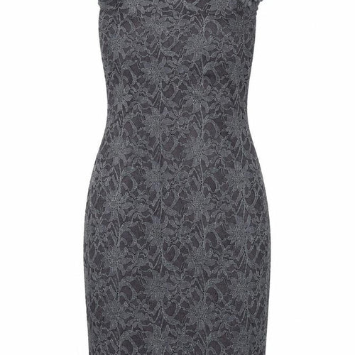 Nightway Womens Grey  Lace Bodycon  Size 10
