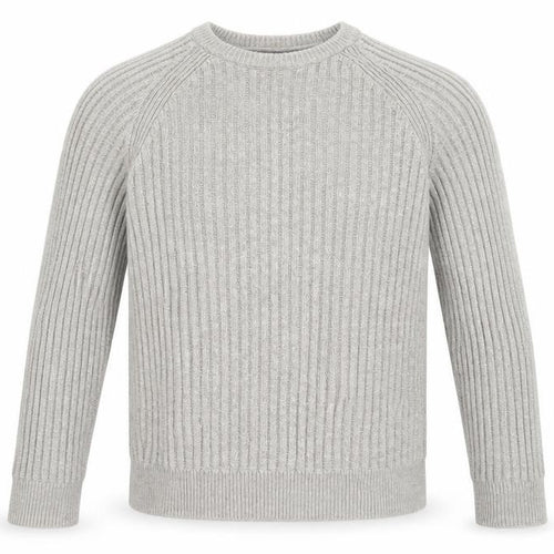 BOSTON CREW Mens Grey  Knit Pullover Jumper Size S