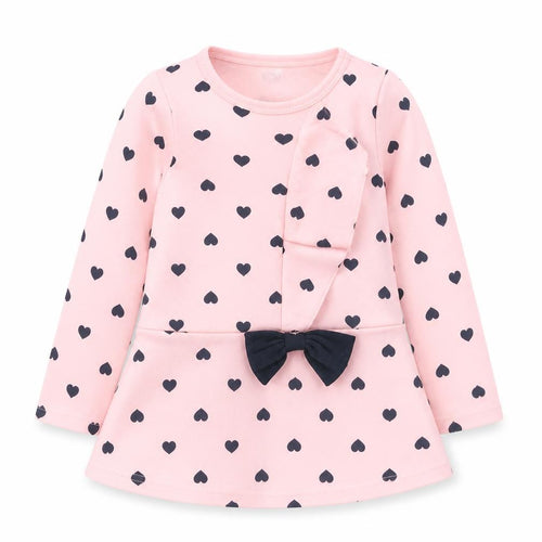 You're Beautiful Girls Pink Polka Dot  Basic Blouse Size 2-3 Years