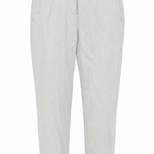 George Womens Beige   Chino Trousers Size 16 L22 in