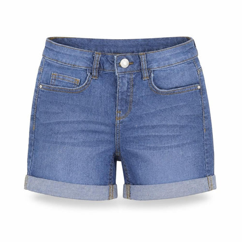 DENIMCO Womens Blue   Chino Shorts Size 4