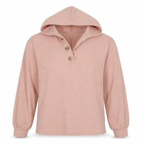 In the Style Womens Pink   Pullover Hoodie Size 10