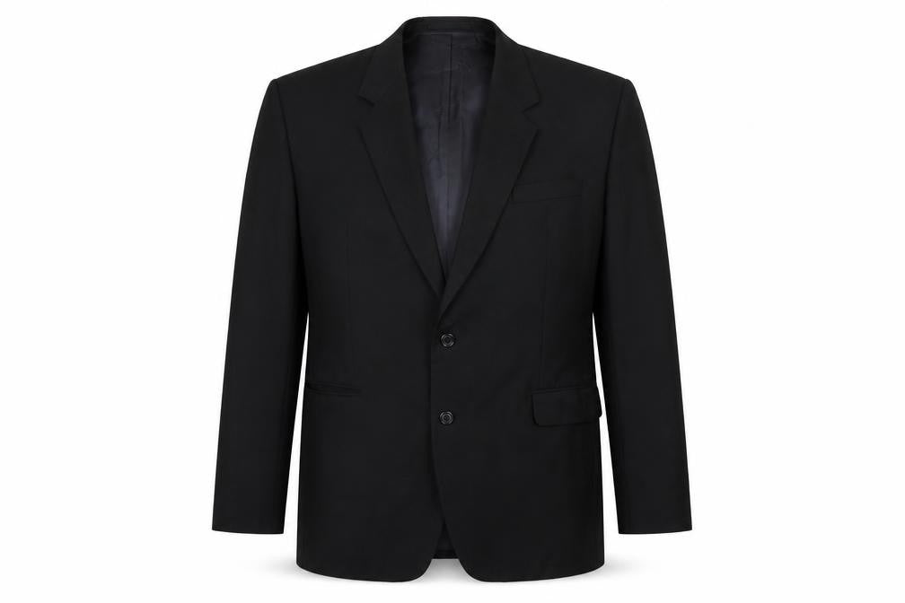 Preworn Mens Black   Jacket Blazer Size L