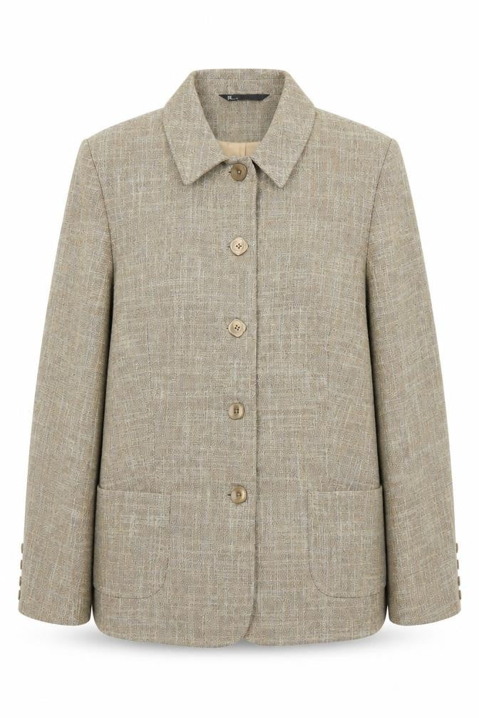 BHS Womens Beige   Jacket Suit Jacket Size 18