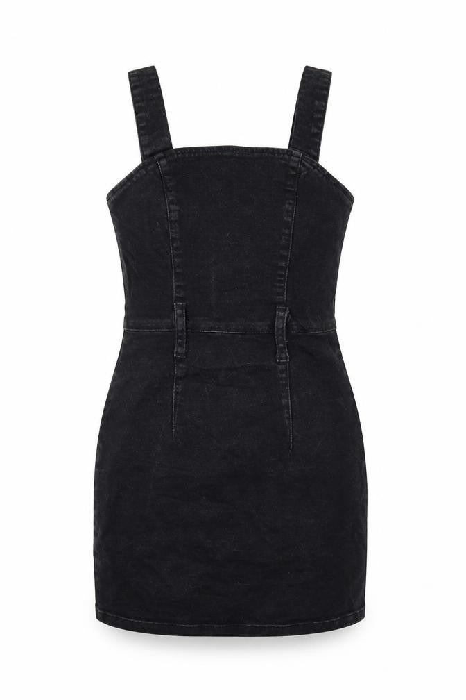 Denim Co Womens Black  Denim Mini  Size 4