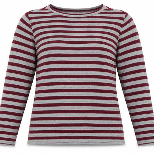 Bexleys Womens Red Striped  Pullover Jumper Size S