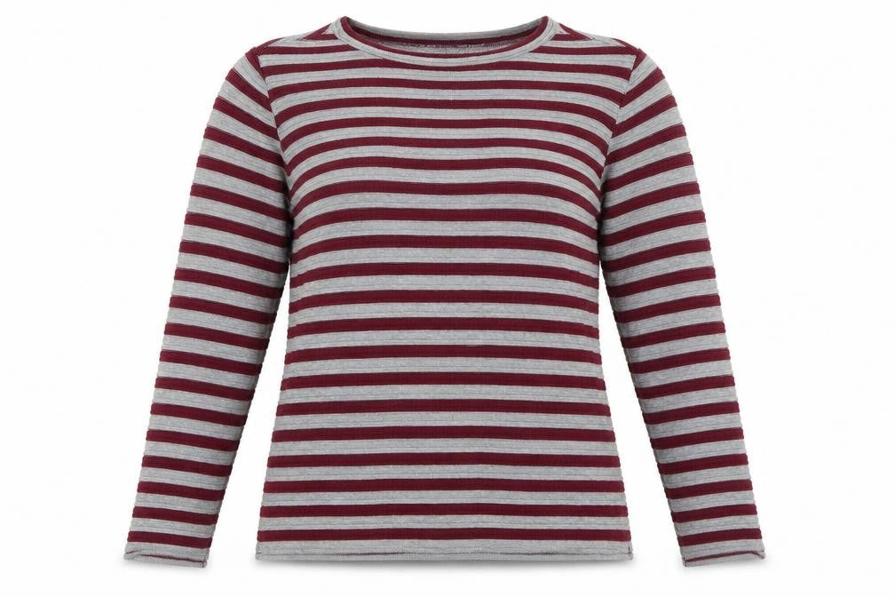 Bexleys Womens Red Striped  Pullover Jumper Size S