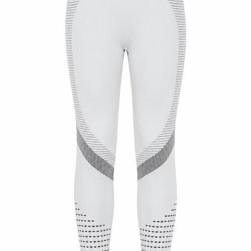 Preworn Womens Grey   Compression Leggings Size L L27 in