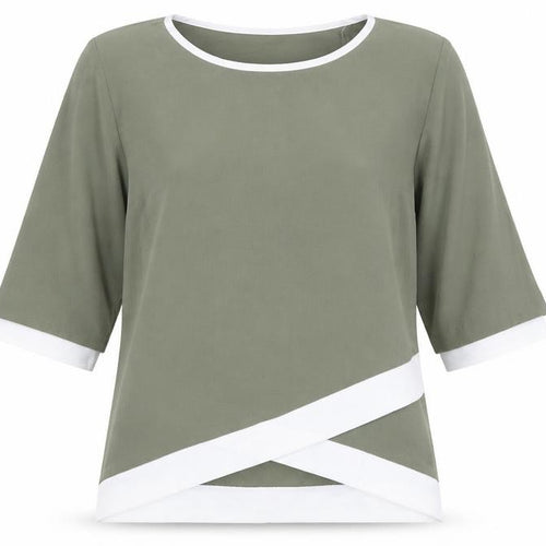 Quiz Womens Green   Basic Blouse Size 10