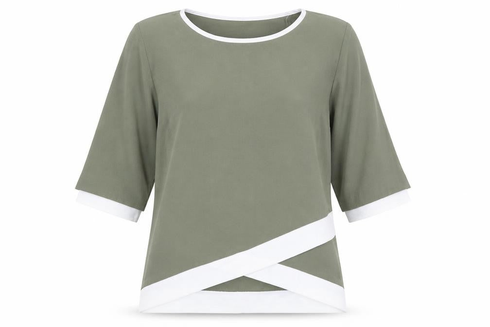Quiz Womens Green   Basic Blouse Size 10