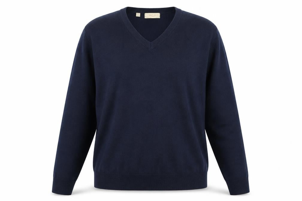W&B Womens Blue   Pullover Jumper Size L