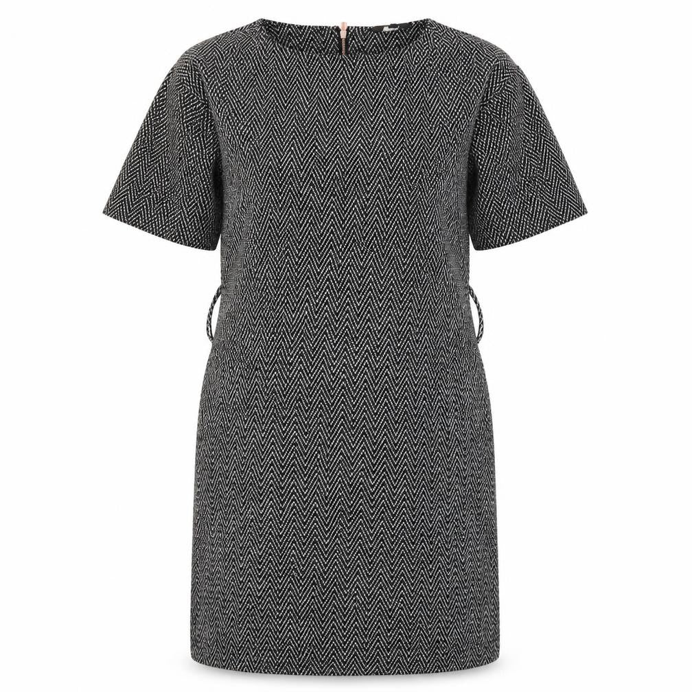 Front view of Next women’s grey a-line, size UK 10