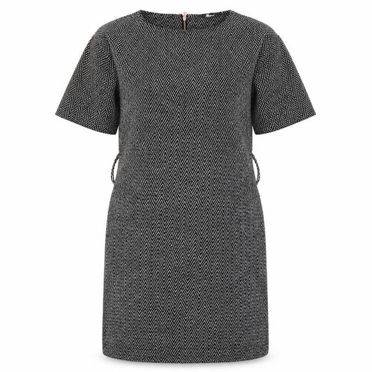 Front view of Next women’s grey a-line, size UK 10