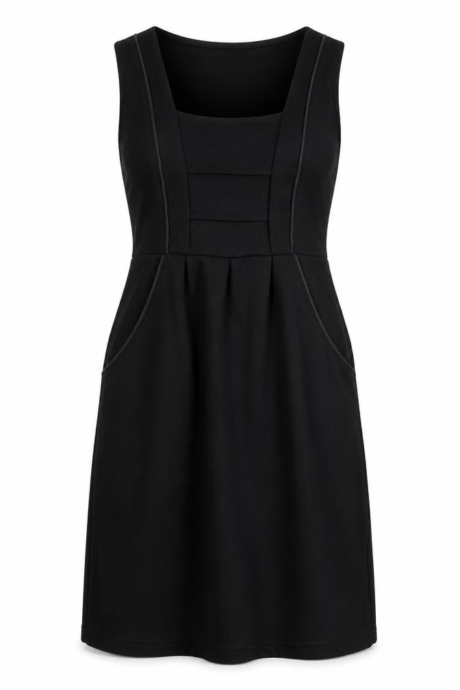 Front view of Atmosphere women’s black a-line, size UK 14