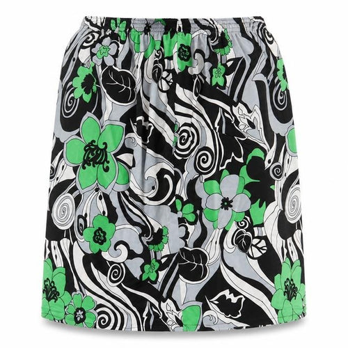 Preworn Womens Multicoloured Floral  A-Line Skirt Size 32 in