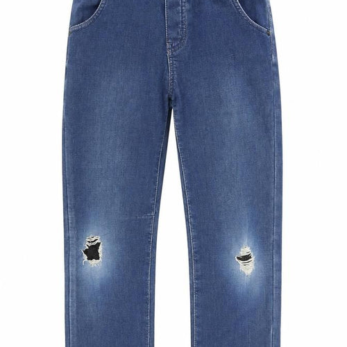 pre worn Boys Blue   Tapered Jeans Size 10-11 Years