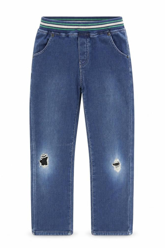pre worn Boys Blue   Tapered Jeans Size 10-11 Years