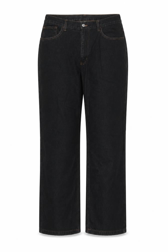 pre worn Womens Black   Straight Jeans Size XL L32 in